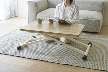 リフトテーブル W900 3色展開 LFTM9060 送料無料-27