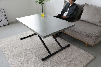 リフトテーブル W1200 3色展開 LFTM1280 送料無料-21