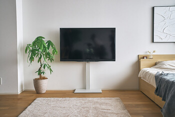 2026新商品 スタンドテレビ台 STV001 テレビスタンド 省スペース 送料無料-2