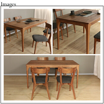 UNO 世界に一つだけのダイニングチェア ブラウン 2脚セット 送料無料-4