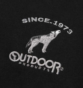 大きいサイズ OUTDOOR PRODUCTS 裏起毛プルパーカー 3L 4L 5L 6L ブラック ラッピング可 送料無料 即日発送-3