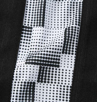 大きいサイズ Mc.S.P ハーフトーンドット切替ジャージセット 3L 4L 5L 6L 8L ブラック×ホワイト ラッピング可 送料無料 即日発送-2