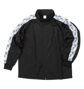 大きいサイズ Mc.S.P ハーフトーンドット切替ジャージセット 3L 4L 5L 6L 8L ブラック×ホワイト ラッピング可 送料無料 即日発送-4