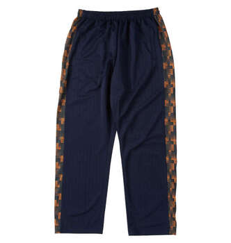 大きいサイズ Mc.S.P ハーフトーンドット切替ジャージパンツ 3L 4L 5L 6L 8L ネイビー×オレンジ ラッピング可 送料無料 即日発送-0
