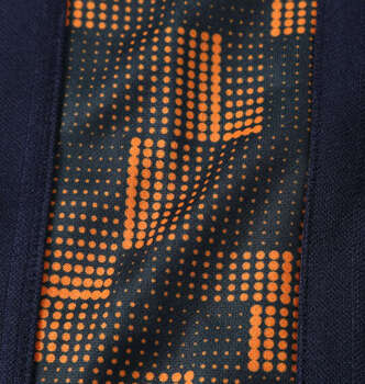 大きいサイズ Mc.S.P ハーフトーンドット切替ジャージパンツ 3L 4L 5L 6L 8L ネイビー×オレンジ ラッピング可 送料無料 即日発送-2