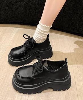 厚底ローファー トラックソール シューズ 送料無料 即日発送-2