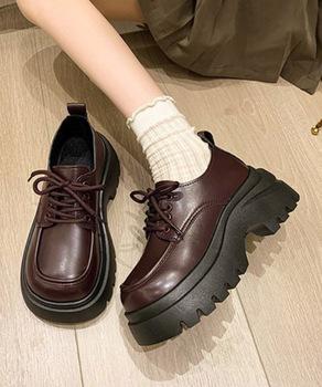 厚底ローファー トラックソール シューズ 送料無料 即日発送-6