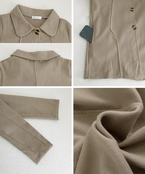 テーラードジャケット ミディコート 送料無料 即日発送-9