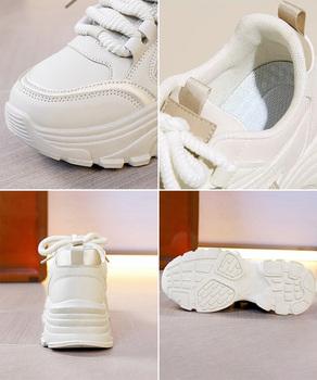 スニーカー ダッドスニーカー レディース 厚底靴美脚 送料無料 即日発送-9