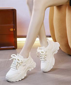 スニーカー ダッドスニーカー レディース 厚底靴美脚 送料無料 即日発送-4