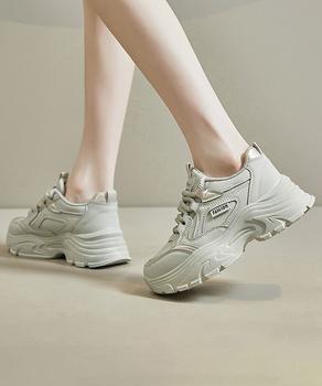 スニーカー ダッドスニーカー レディース 厚底靴美脚 送料無料 即日発送-7