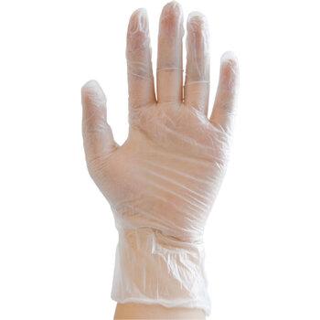 業務用 アキュフィット プラスチック手袋 パウダーフリー クリアー S 150枚入 3セット 送料無料-3