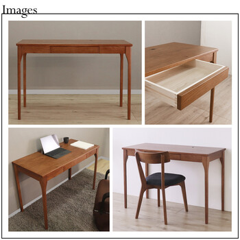 HEIM 世界に一つだけのデスク ブラウン 送料無料-2