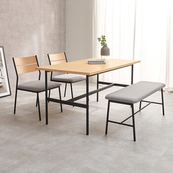 スタイリッシュなデザインのダイニングテーブル LT 3204BR 送料無料-10