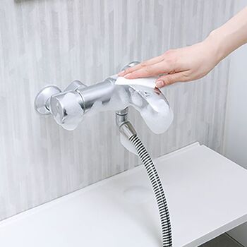 激落ちくん浴室金具用もこもこ泡のウロコ取り 2個セット 送料無料 即日発送-2