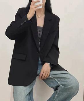 テーラードジャケット ゆったりレディース 送料無料 即日発送-3