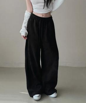 バッグプリントワイドスエットパンツ 送料無料 即日発送-2