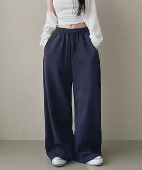 バッグプリントワイドスエットパンツ 送料無料 即日発送-6