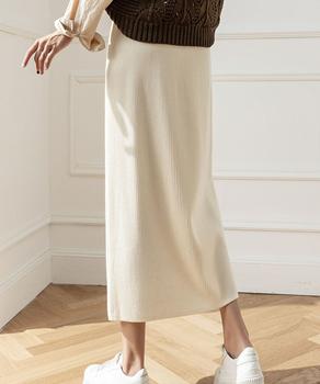 ロングスカート ミモレ丈 秋冬服 送料無料 即日発送-3