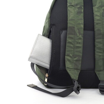 柄生地10ポケット A4対応リュック A4収納可能  COOCO 送料無料 即日発送-9