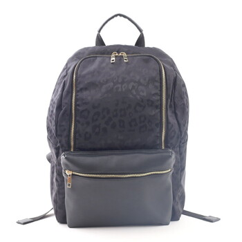 柄生地10ポケット A4対応リュック A4収納可能  COOCO 送料無料 即日発送-1