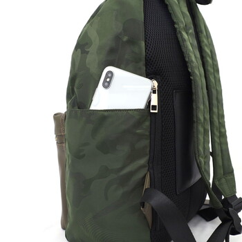 柄生地10ポケット A4対応リュック A4収納可能  COOCO 送料無料 即日発送-8