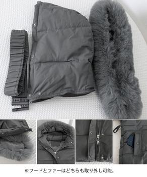 フーディーダウンジャケット 中綿アウター 送料無料 即日発送-9