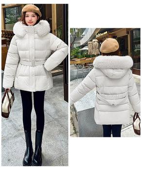 フーディーダウンジャケット 中綿アウター 送料無料 即日発送-3