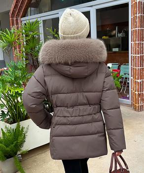 フーディーダウンジャケット 中綿アウター 送料無料 即日発送-4