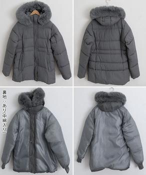 フーディーダウンジャケット 中綿アウター 送料無料 即日発送-8