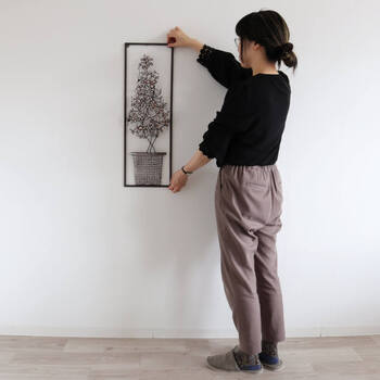 ウォールアートパネル 壁掛け 壁飾り アンティークホワイト 送料無料-6