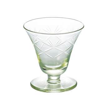 手彫硝子 高台珍味入 ルリ ロゼ ヒワ カットグラス 2セット 送料無料-8