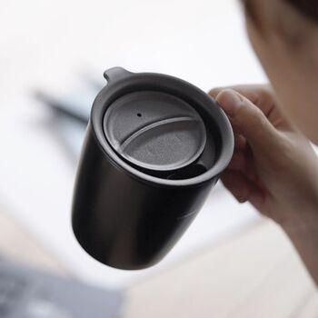 フタ付き保温マグ300 ブラック 送料無料 即日発送-3