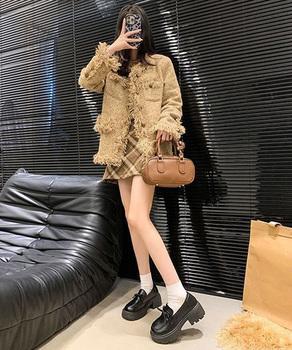 ローファー レディース レザー調 リボン 送料無料 即日発送-4