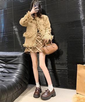 ローファー レディース レザー調 リボン 送料無料 即日発送-7