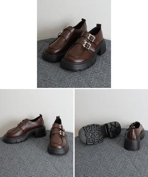 厚底ローファー 美脚 レディース 送料無料 即日発送-8