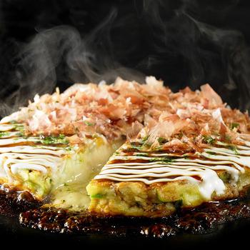 千房 チーズねぎ焼 10食 送料無料 お好み焼 冷凍 送料無料-1