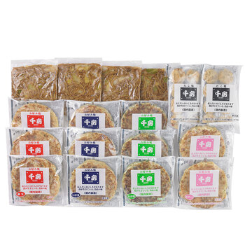 千房 お好み焼グルメ送料無料 お好み焼き 冷凍 詰め合わせ たこ焼き 焼きそば 送料無料-1