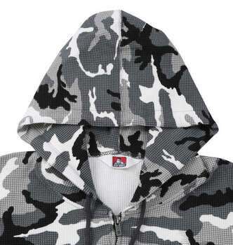 大きいサイズ BEN DAVIS ワッフルフルジップパーカー 3L 4L 5L 6L カモフラ柄 ラッピング可 送料無料 即日発送-3