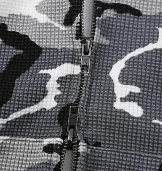 大きいサイズ BEN DAVIS ワッフルフルジップパーカー 3L 4L 5L 6L カモフラ柄 ラッピング可 送料無料 即日発送-5