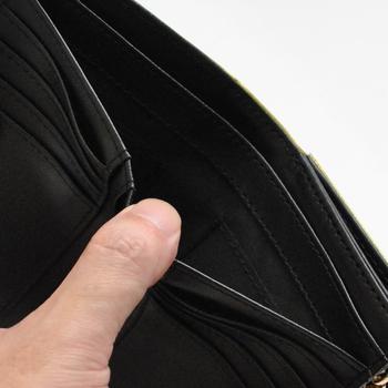 二つ折り財布 牛革グラデーション迷彩加工ミドルウォレット 折財布 No.3241 3色展開 送料無料-3