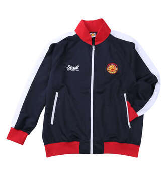 大きいサイズ SOUL SPORTS×新日本プロレス 本隊長袖ジャージセット 3L 4L 5L 6L ネイビー ラッピング可 送料無料 即日発送-3