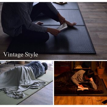 マットレス 三つ折り 日本 国産 畳 カビ防止 軽量 梅雨 湿気 対策 新生活 約80×210cm ベージュ ブラック ブラウン グリーン 送料無料-10