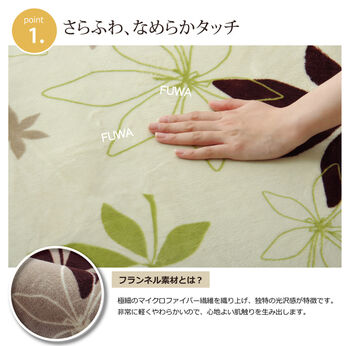 ラグ カーペット 3畳 洗える 抗菌 防臭 無地 WSプランタ 約200×250cm ホットカーペット対応 ブラウン グリーン 送料無料-5