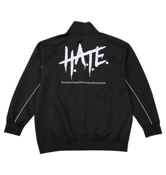 大きいサイズ DOM×SOUL SPORTS H.A.T.E長袖ジャージセット 3L 4L 5L 6L ブラック ラッピング可 送料無料 即日発送-4