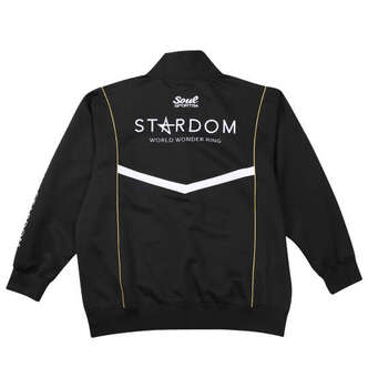 大きいサイズ DOM×SOUL SPORTS 団体長袖ジャージセット 3L 4L 5L 6L ブラック ラッピング可 送料無料 即日発送-4