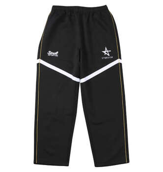 大きいサイズ DOM×SOUL SPORTS 団体長袖ジャージセット 3L 4L 5L 6L ブラック ラッピング可 送料無料 即日発送-5