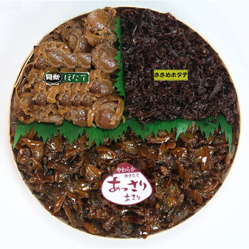 三重 桑名 貝新フーズ 志ぐれ煮 常温 しぐれ煮 ほたて あさり 送料無料-1