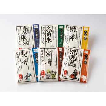 みろくや秀麺工房 九州の旅 ラーメン6食セット 常温 送料無料-1