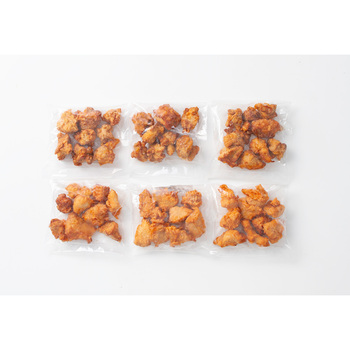 ありたどり から揚げ 揚げ調理済 もも肉170g×3 むね肉180g×3 からあげ 冷凍 送料無料-1